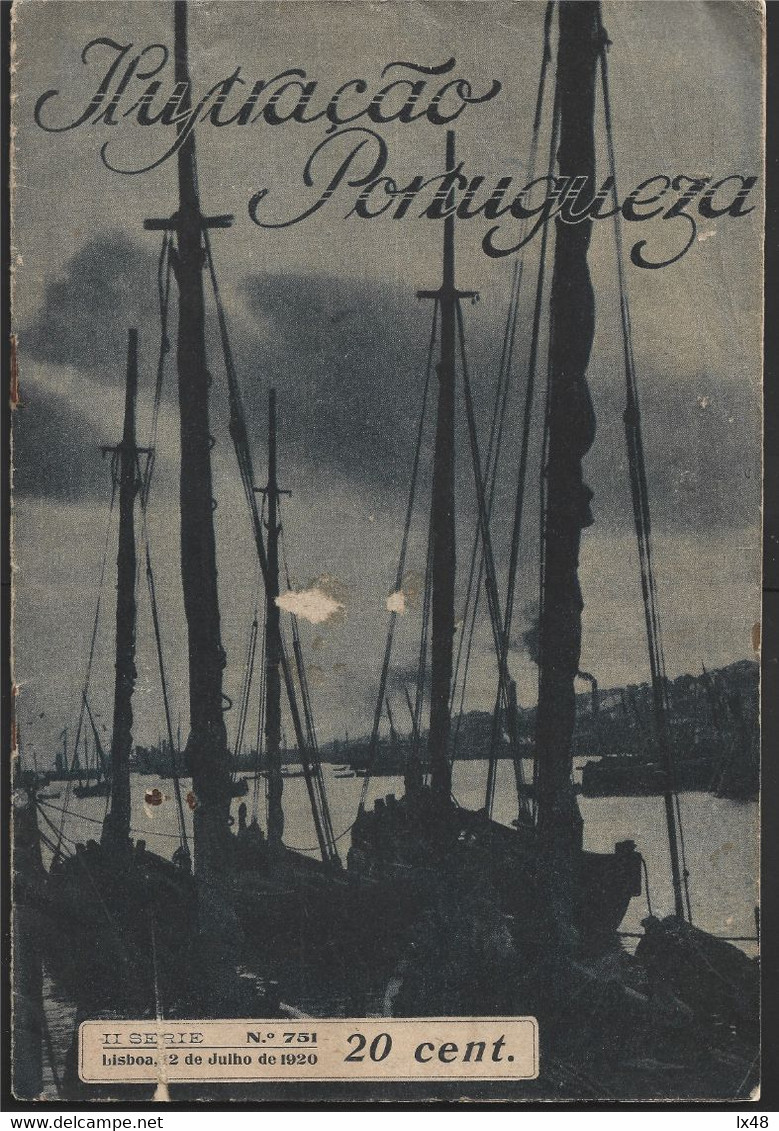 Fotos Das Festas De Mirandela De 1920. Santo Tirso De Riba D'Ave. Revista 'Ilustração Portuguesa' Nº. 751 De 2/6/1920. R - Geography & History