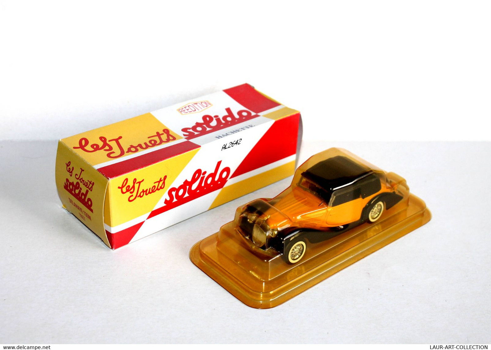 SOLIDO - DELAHAYE 135M 1937 - MINIATURE 1/43 VOITURE AUTOMOBILE MODELE REDUIT - ANCIEN VEHICULE COLLECTION  (2502.84) - Solido