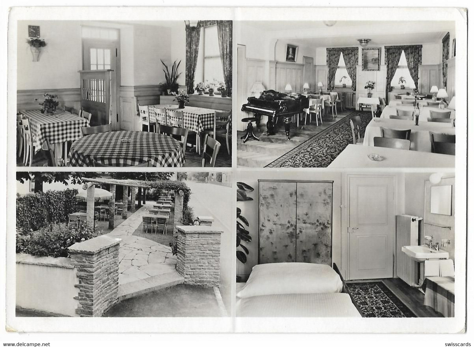 DIETIKON: Hotel Linde, Restaurant Baratella ~1950 - Dietikon
