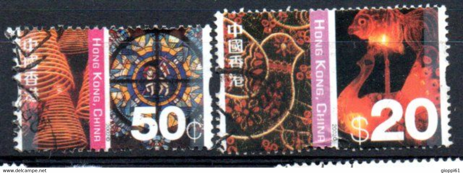 2002 Hong Kong - Diversità Culturali - Used Stamps