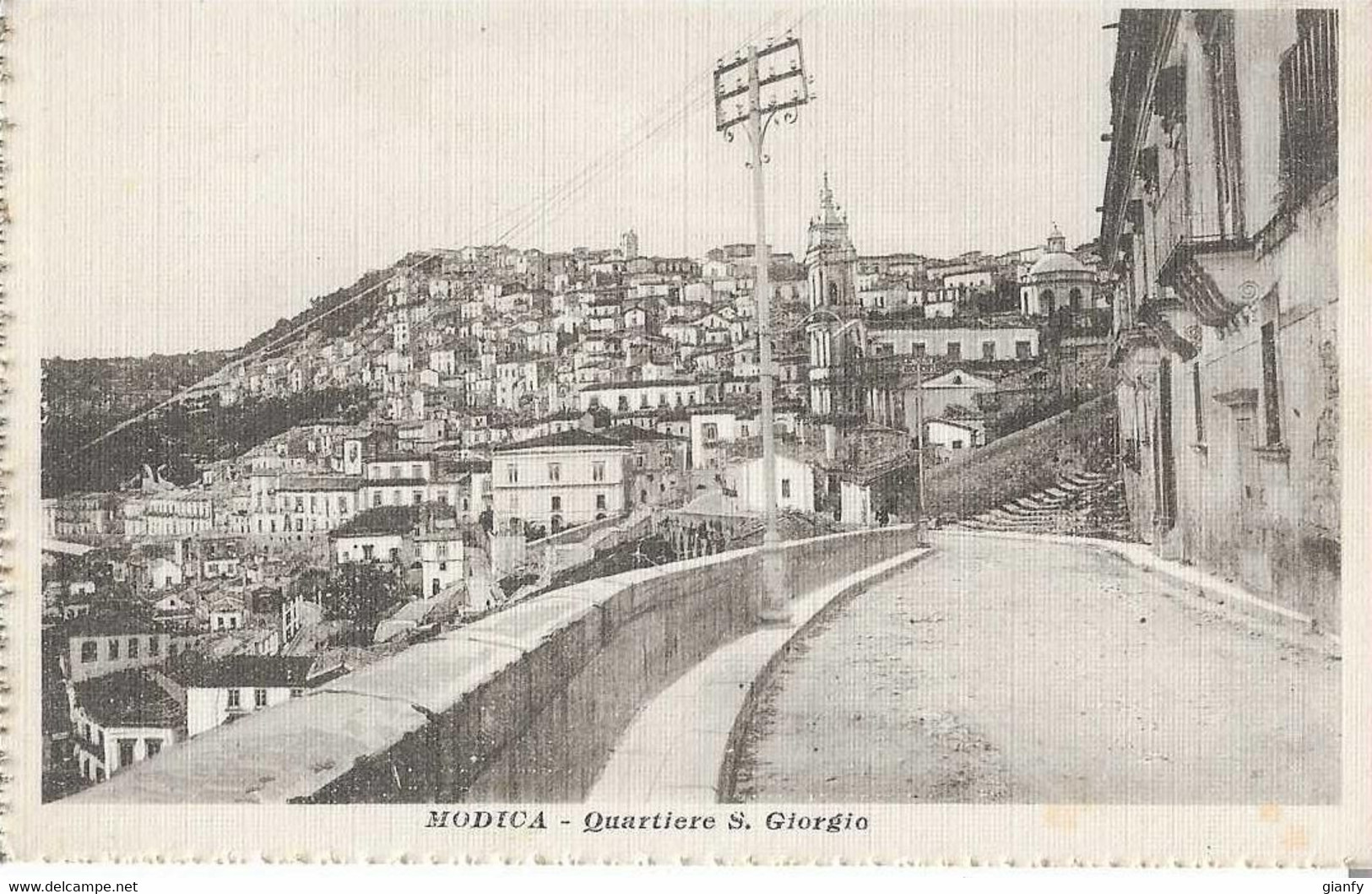 MODICA QUARTIERE S. GIORGIO 1920 - Modica