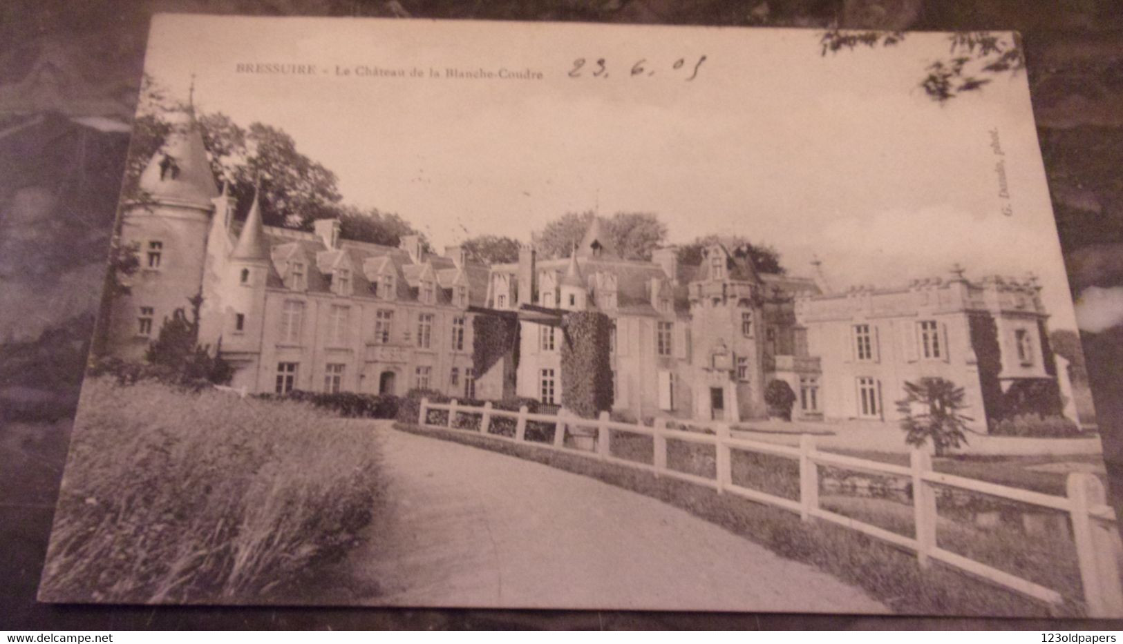 79 BRESSUIRE LE CHATEAU DE LA BLANCHE COUDRE - Bressuire