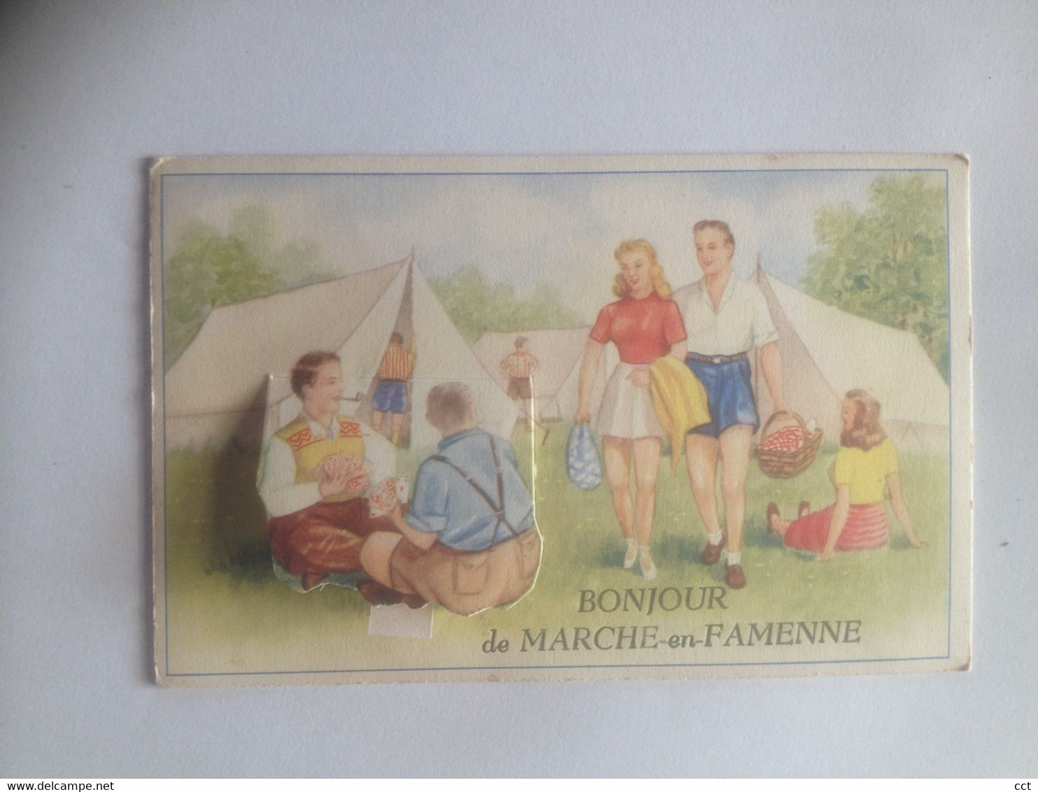 Marche-en-Famenne    CARTE SYSTEME  Bonjour De Marche-en-Famenne - Marche-en-Famenne