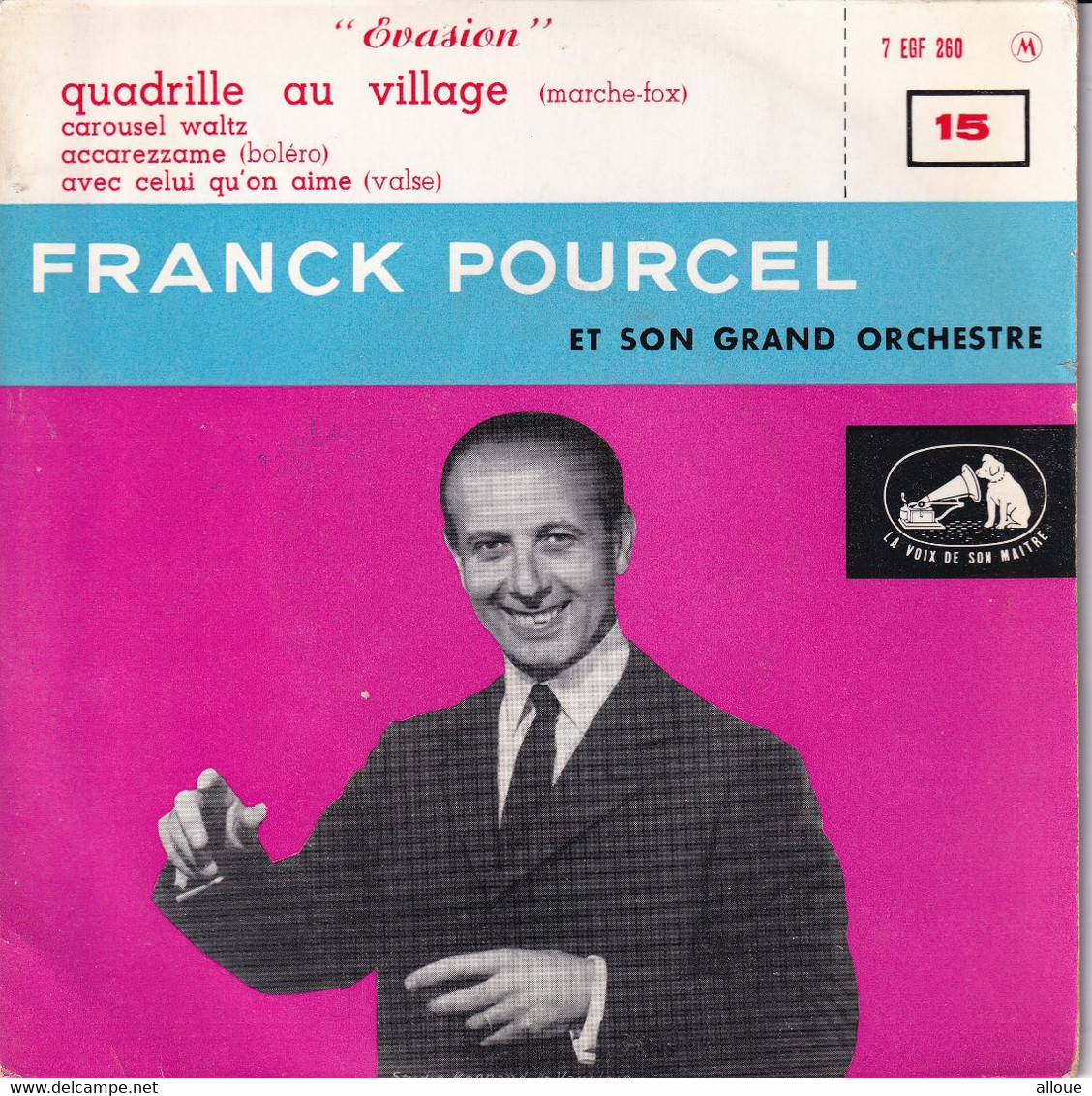 FRANCK POURCEL - FR EP  - QUADRILLE AU VILLAGE   + 3 - Musicals