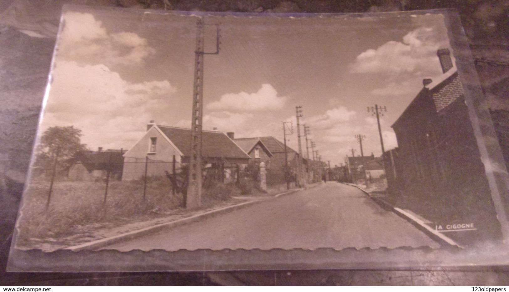 80 ROSIERES RUE PASTEUR  1951 - Rosieres En Santerre