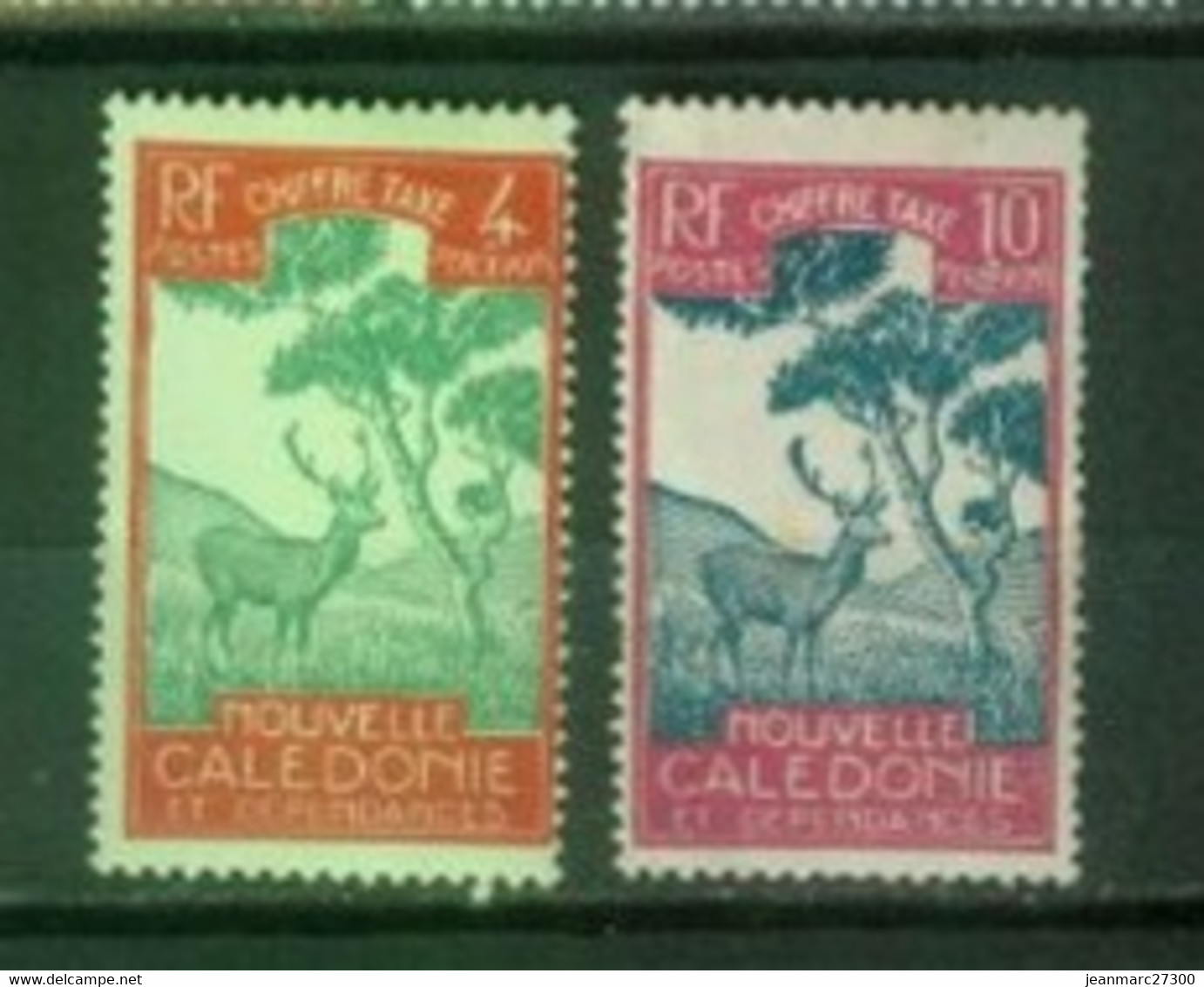 FC NCT06 - Nouvelle-Calédonie Taxe YT N° 27 29 Neufs * - Timbres-taxe