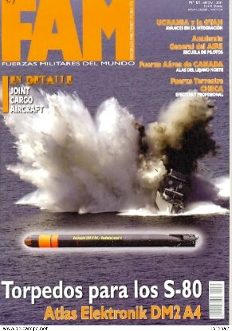 Revista Fuerzas Militares Del Mundo Nº 61. Fmm-61 - Espagnol