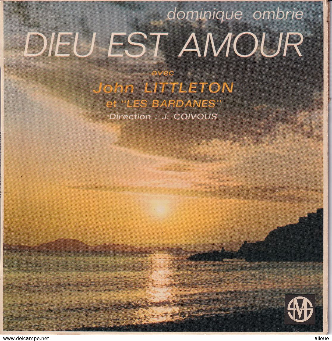 JOHN LITTLETON (DEDICACE AU DOS)  - FR EP  - DIEU EST AMOUR + 4 - Canciones Religiosas Y  Gospels