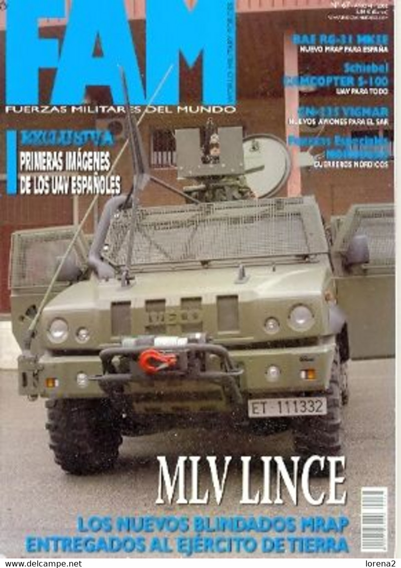 Revista Fuerzas Militares Del Mundo. Año 2008, Nº 67. Fmm-67 - Espagnol