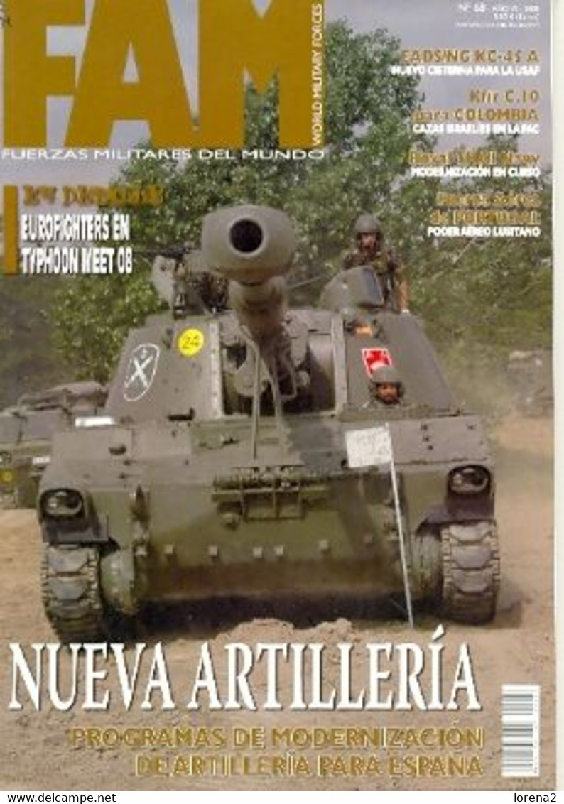 Revista Fuerzas Militares Del Mundo. Año 2008, Nº 68. Fmm-68 - Espagnol