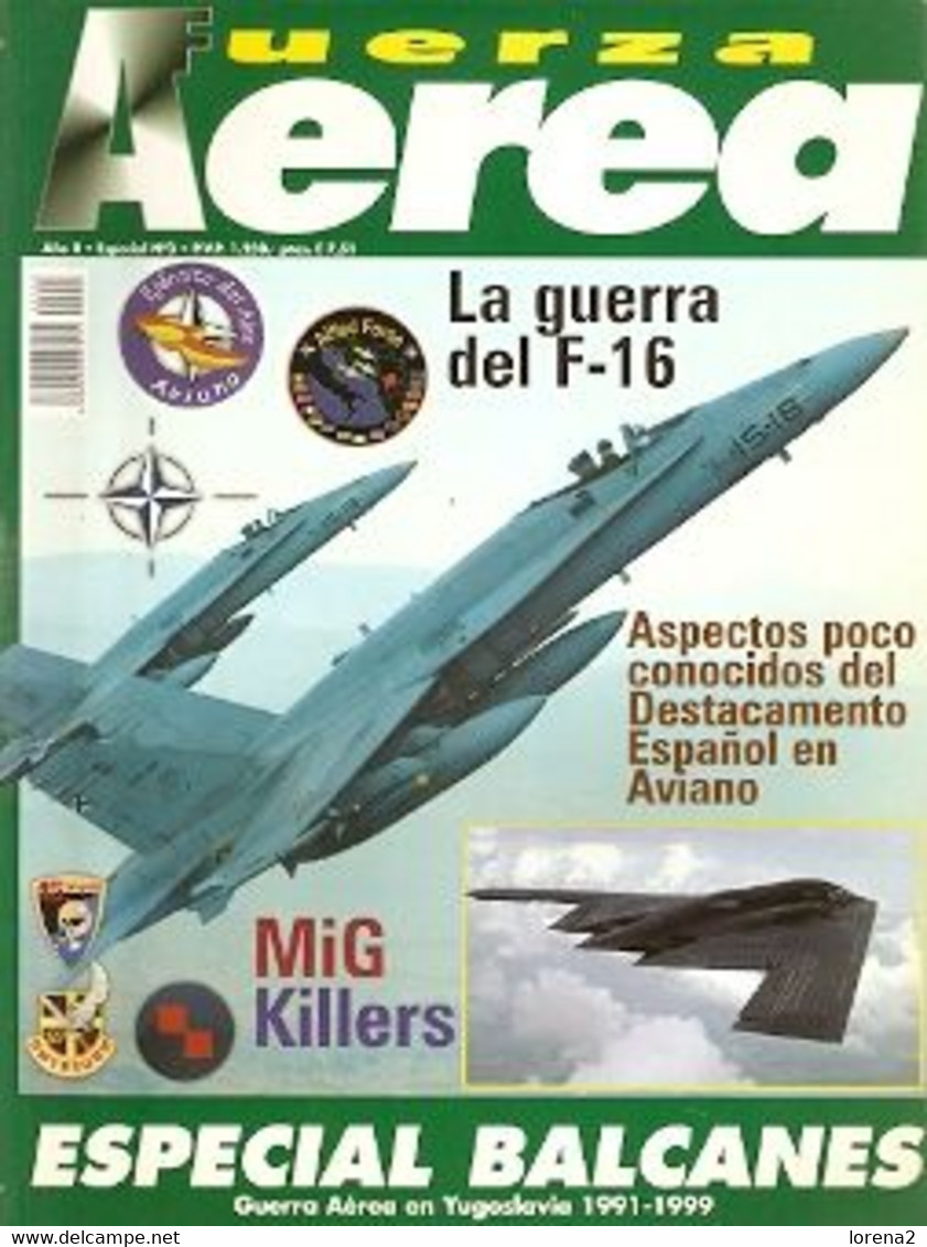 Revista Fuerzas Aerea. Especial Nº 3. Rfa-e3 - Spagnolo