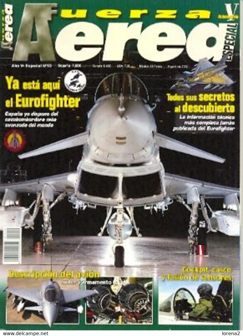 Revista Fuerzas Aerea. Especial Nº 10. Rfa-e10 - Espagnol