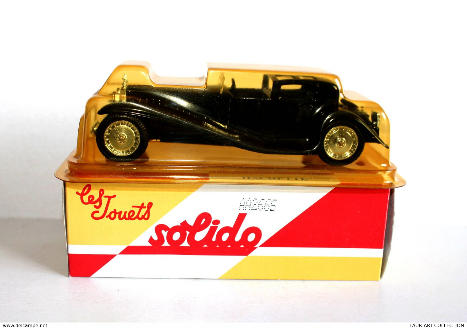 SOLIDO, BUGATTI ROYALE COUPE VILLE 1930 MINIATURE 1/43 VOITURE AUTO MODELE REDUIT, ANCIEN VEHICULE COLLECTION  (2502.92) - Solido