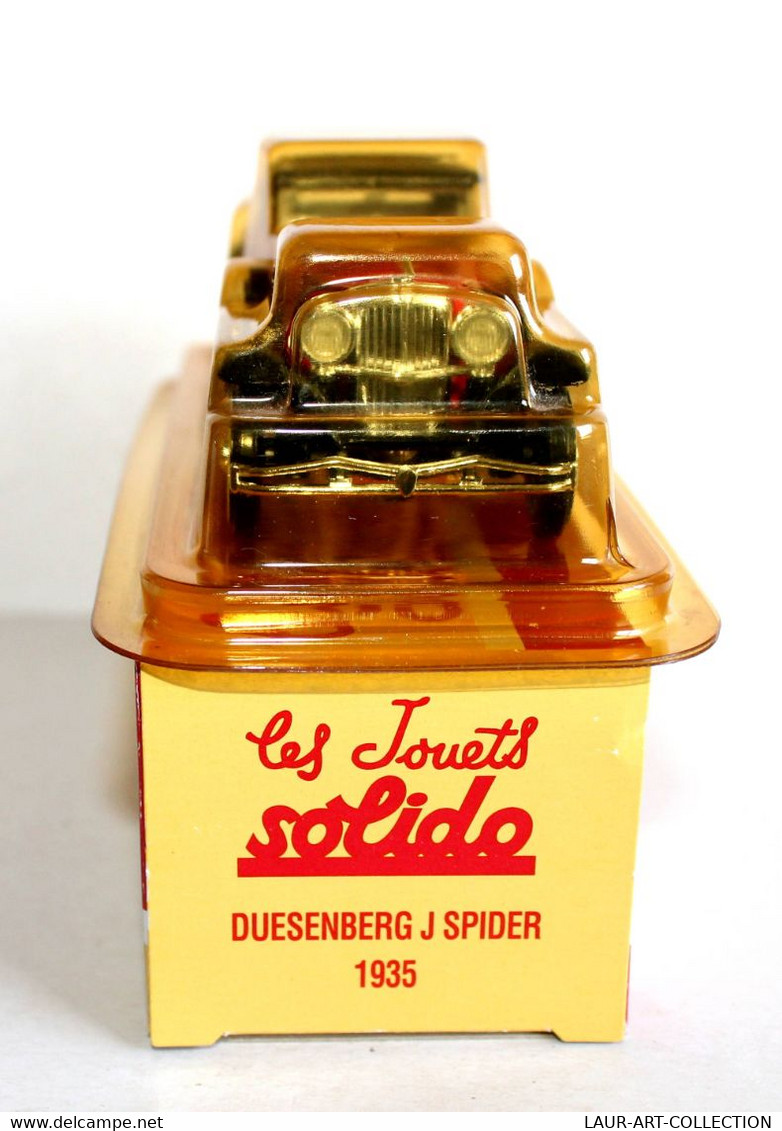 SOLIDO - DUESENBERG J SPYDER 1935 MINIATURE 1/43 VOITURE AUTOMOBILE MODEL REDUIT, ANCIEN VEHICULE COLLECTION  (2502.93) - Solido