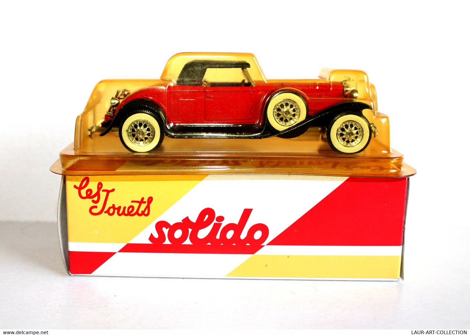 SOLIDO - DUESENBERG J SPYDER 1935 MINIATURE 1/43 VOITURE AUTOMOBILE MODEL REDUIT, ANCIEN VEHICULE COLLECTION  (2502.93) - Solido