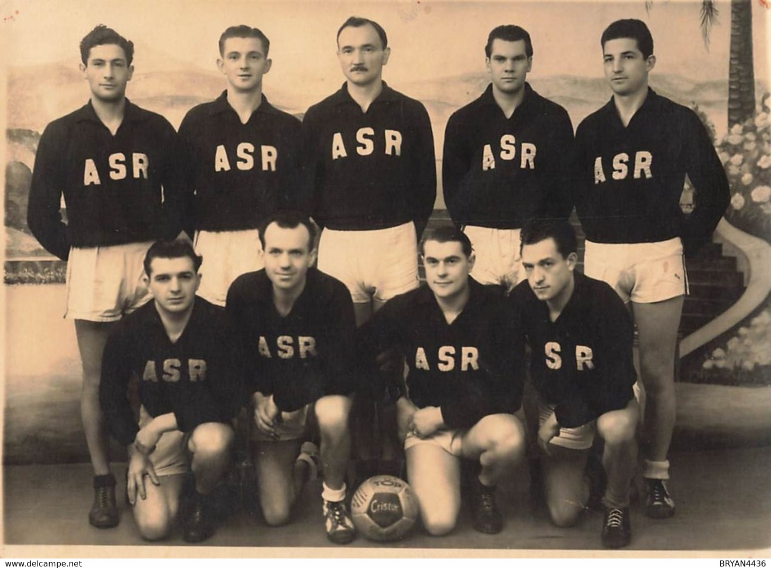 SPORT - BASKET-BALL - CLUB A.S.R. - CHAMPIONNAT FRANCE EXCELLENCE - 1948 - Tous Joueurs Nommés - PHOTO (12x16,5cm) - Basketball