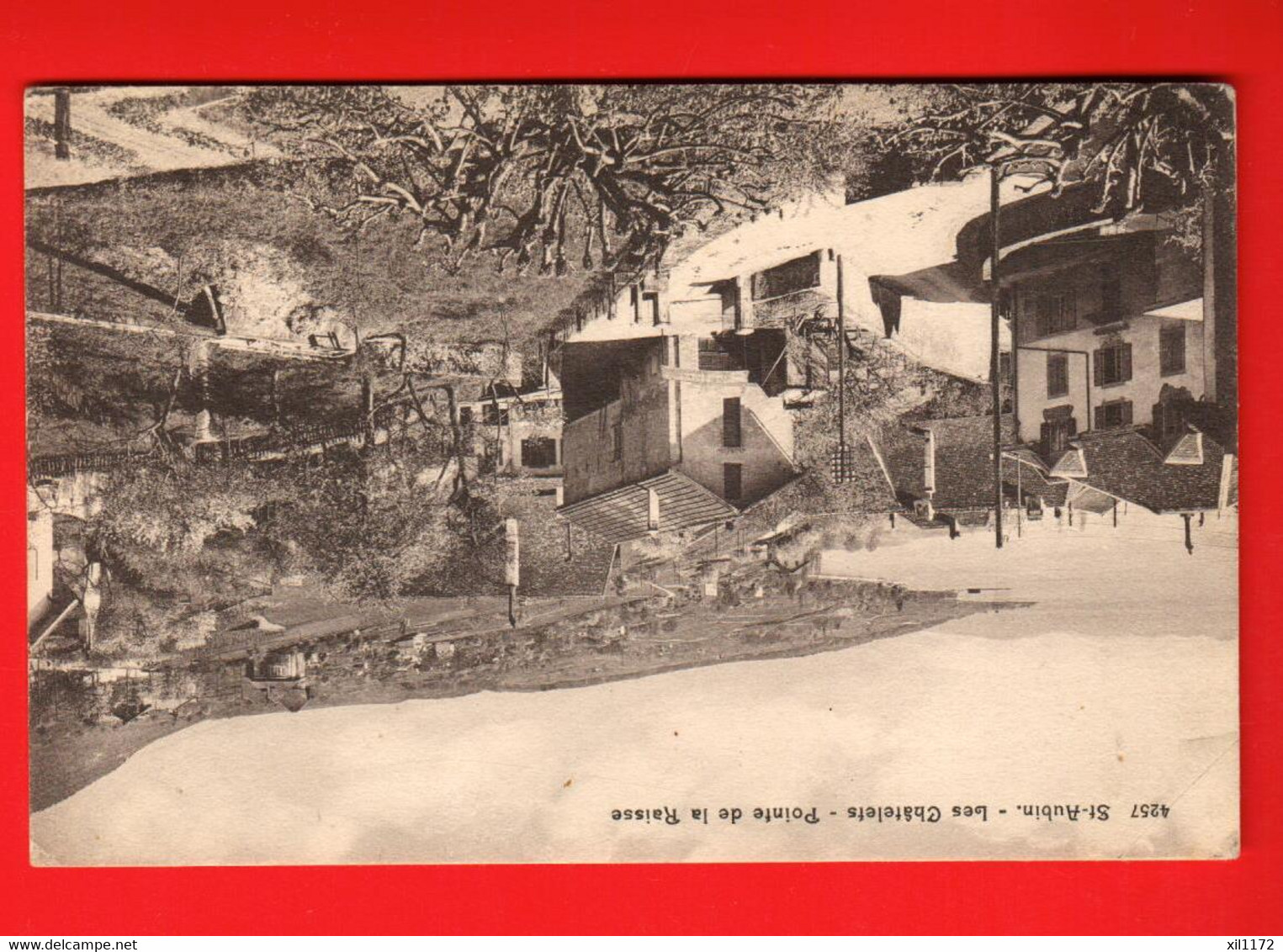 FKL-15  Saint-Aubin  Les Châtelets Et Pointe De La Raisse  Phototypie 4257  Non Circulé - Saint-Aubin/Sauges