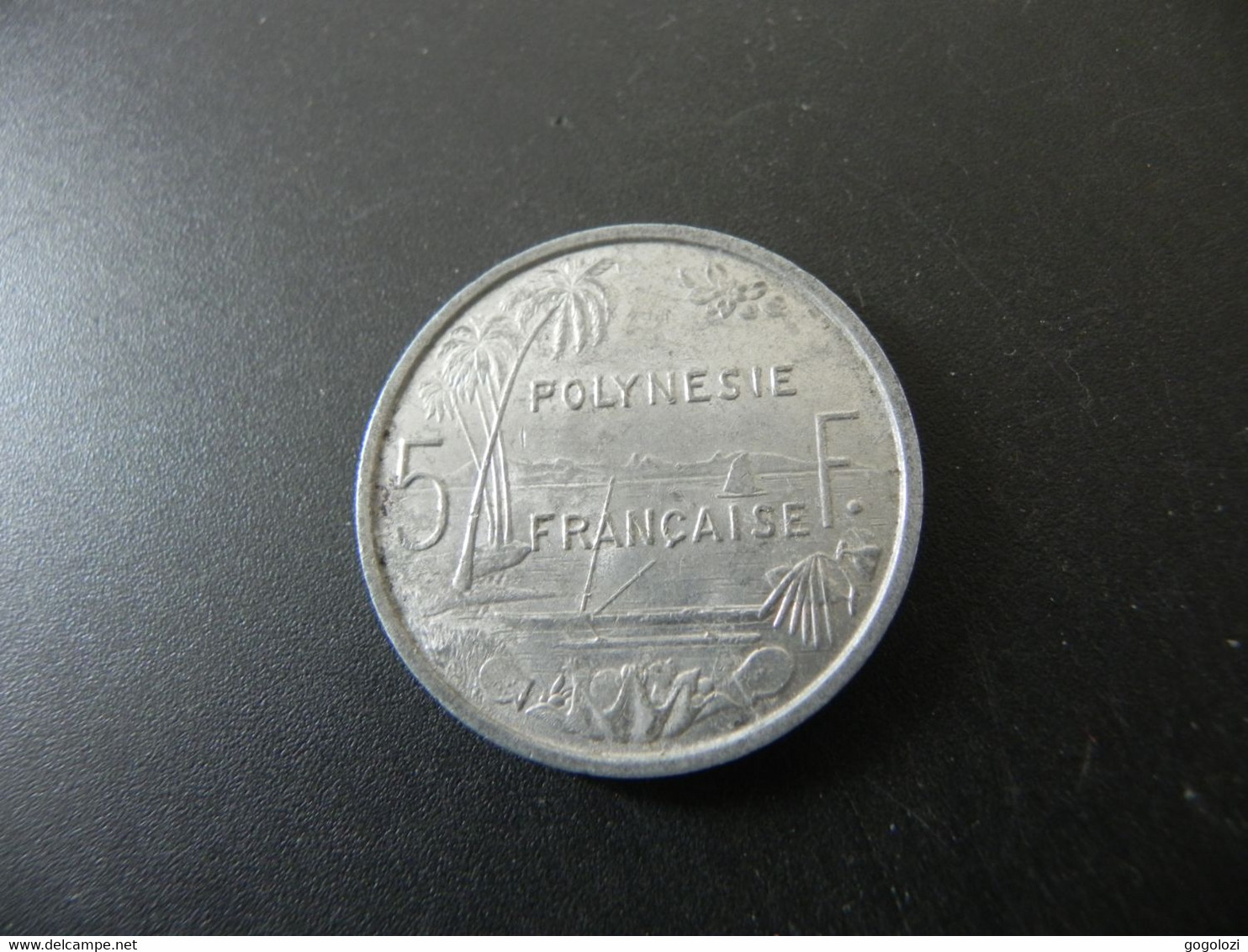 Polynesie Française 5 Francs 1975 - Frans-Polynesië