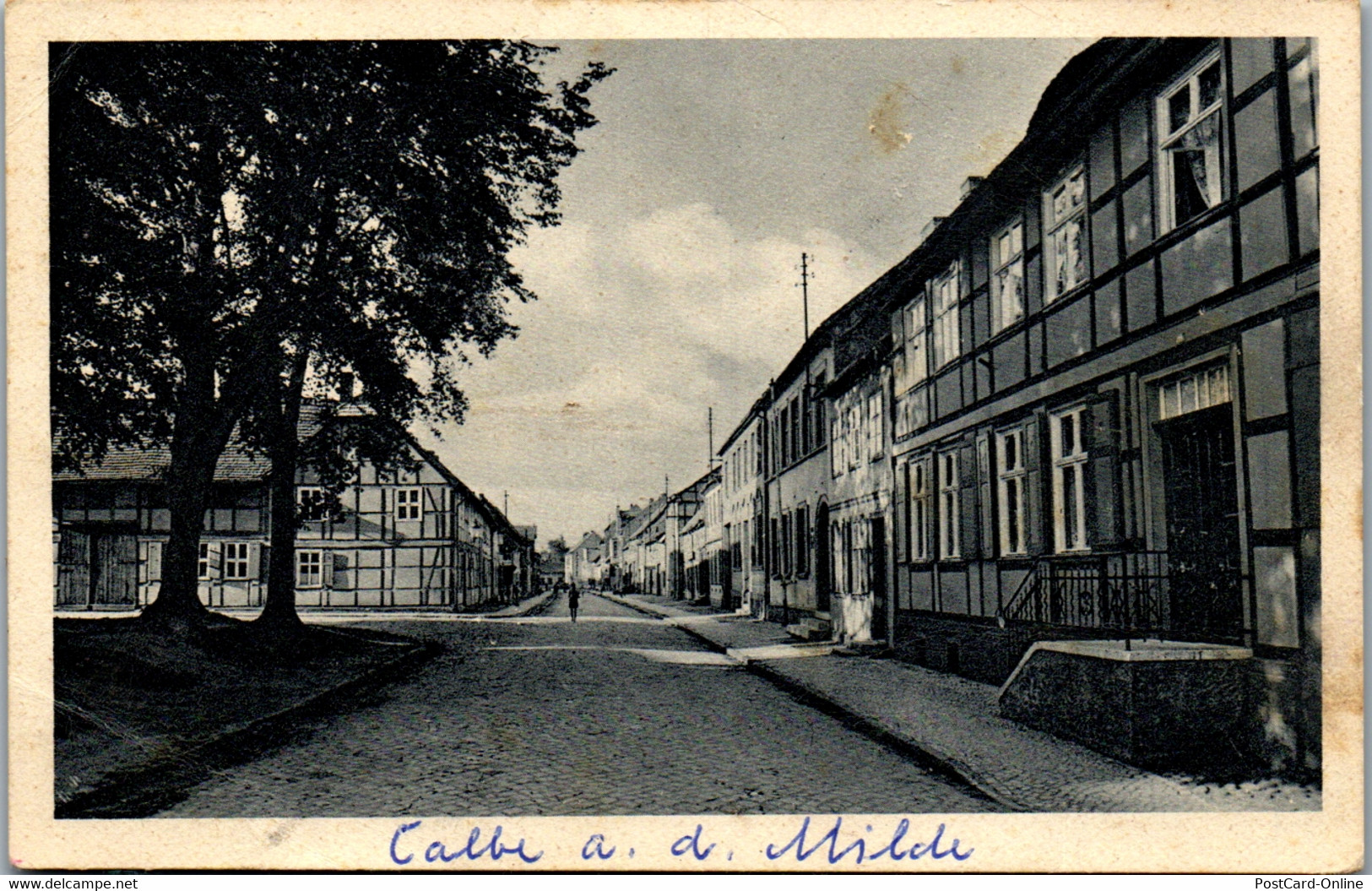 42957 - Deutschland - Calbe Milde , Straße , Partie - Gelaufen - Bernburg (Saale)