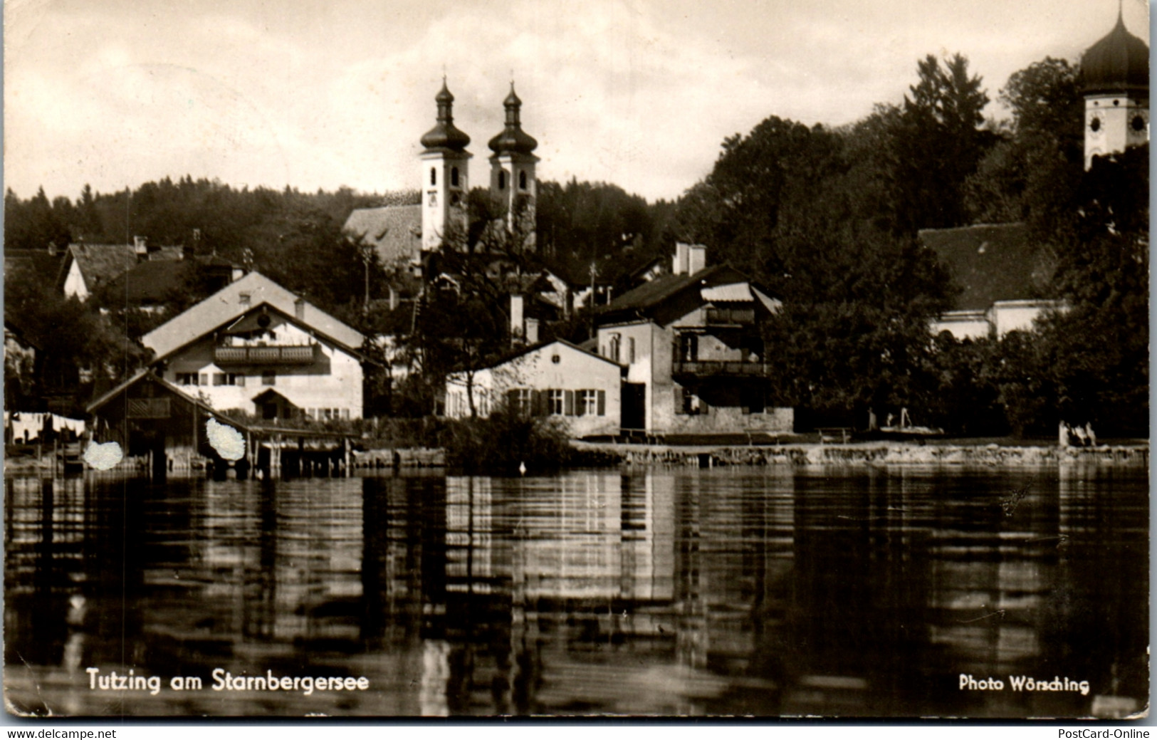 42989 - Deutschland - Tutzing , Starnbergersee , Starnberger See - Gelaufen 1956 - Tutzing