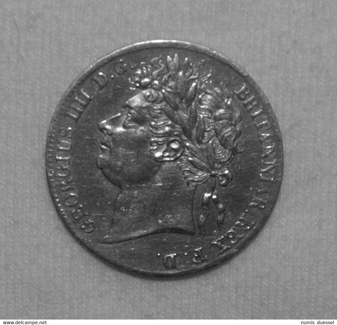 Silber/Silver Prooflike Maundy Großbritannien/Great Britain George IV, 1825, 4 Pence UNC - Maundy Sets & Herdenkings