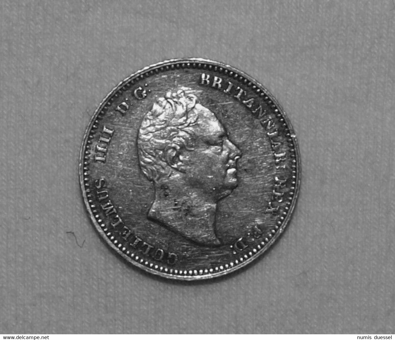 Silber/Silver Großbritannien/Great Britain William IV, 1836, 4 Pence VZ/XF - Autres & Non Classés