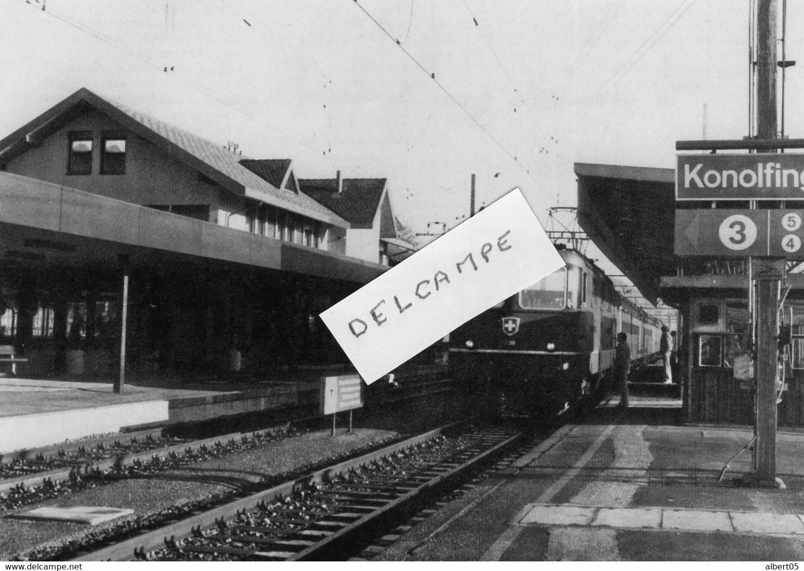 La Nouvelle Gare De Konolfingen Vers 1983 - Konolfingen
