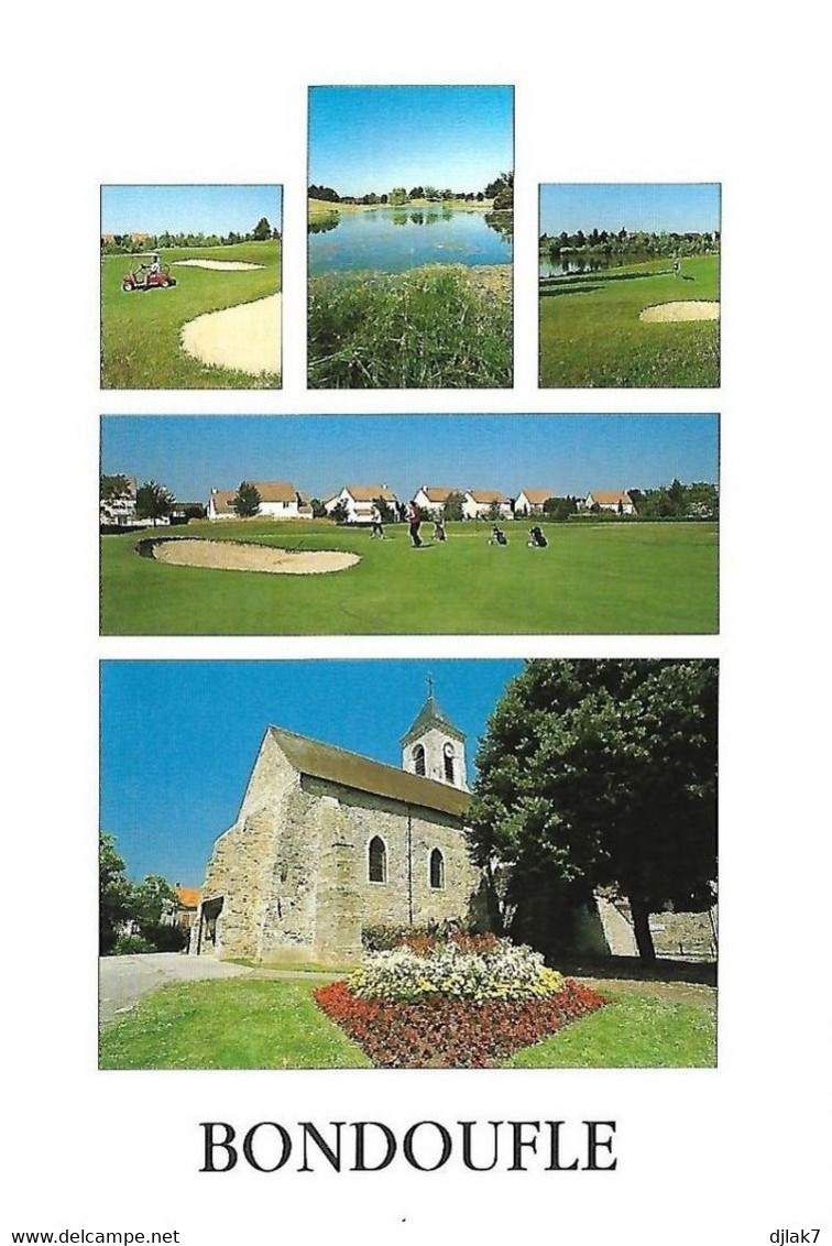 91 Bondoufle Golf Club De Bondoufle La Coulée Verte Eglise Saint Denis - Bondoufle