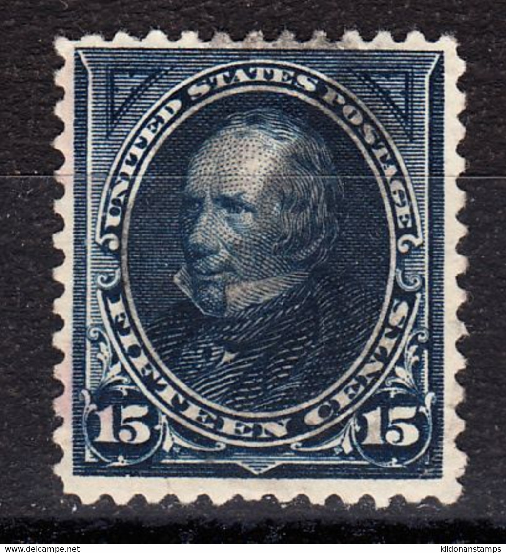 USA 1894 Cancelled, 15cent Dk Blue Clay, Sc# 259 - Gebraucht