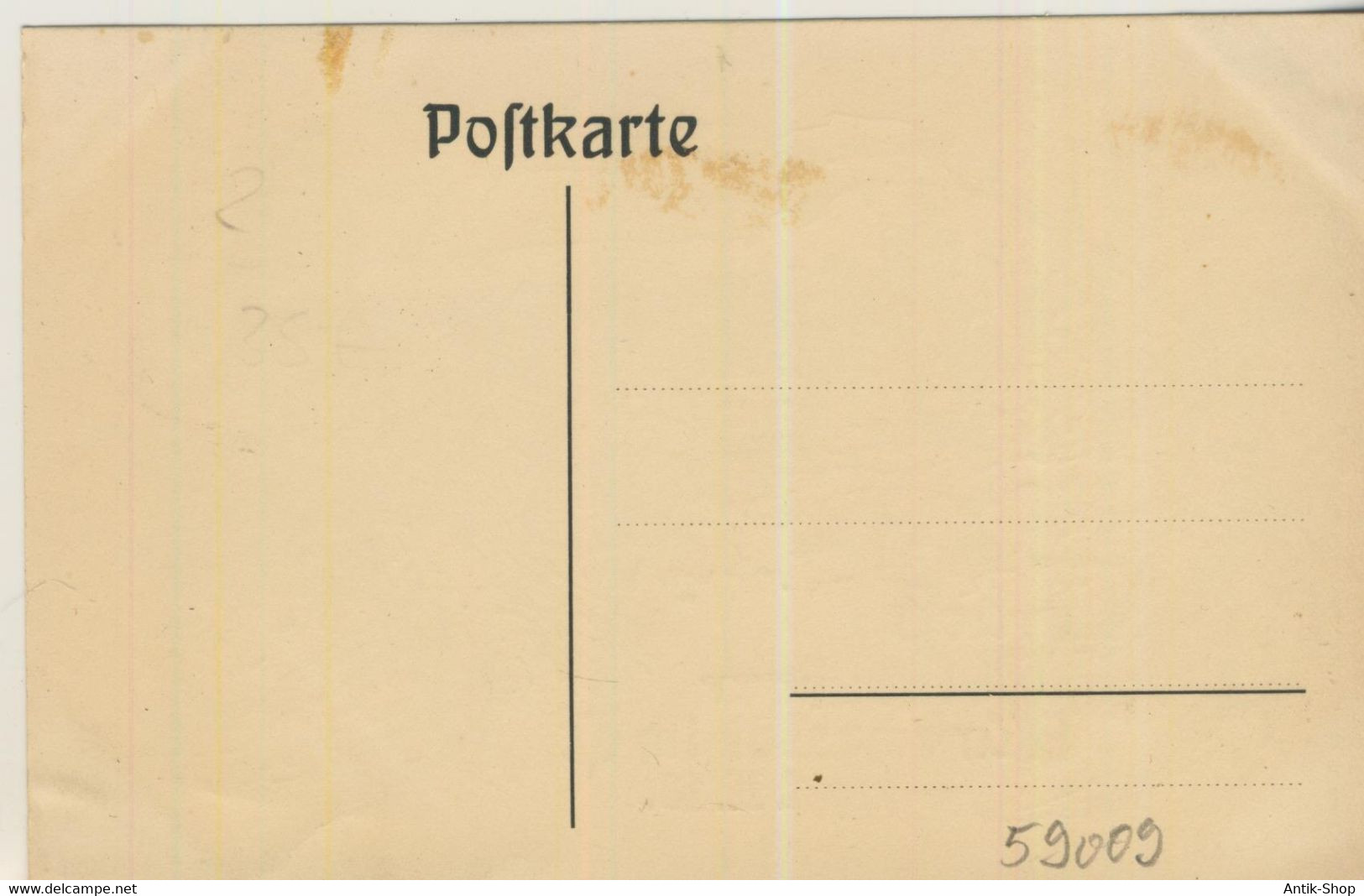 Grüeß Vom Pfalzburger Büremessdi Im CV Am 1.II.13  - Von 1913 (59009) - Lothringen