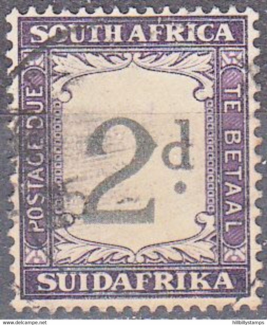 UNION OF SOUTH AFRICA  SCOTT NO J24  USED  YEAR  1932   WMK 201 - Impuestos