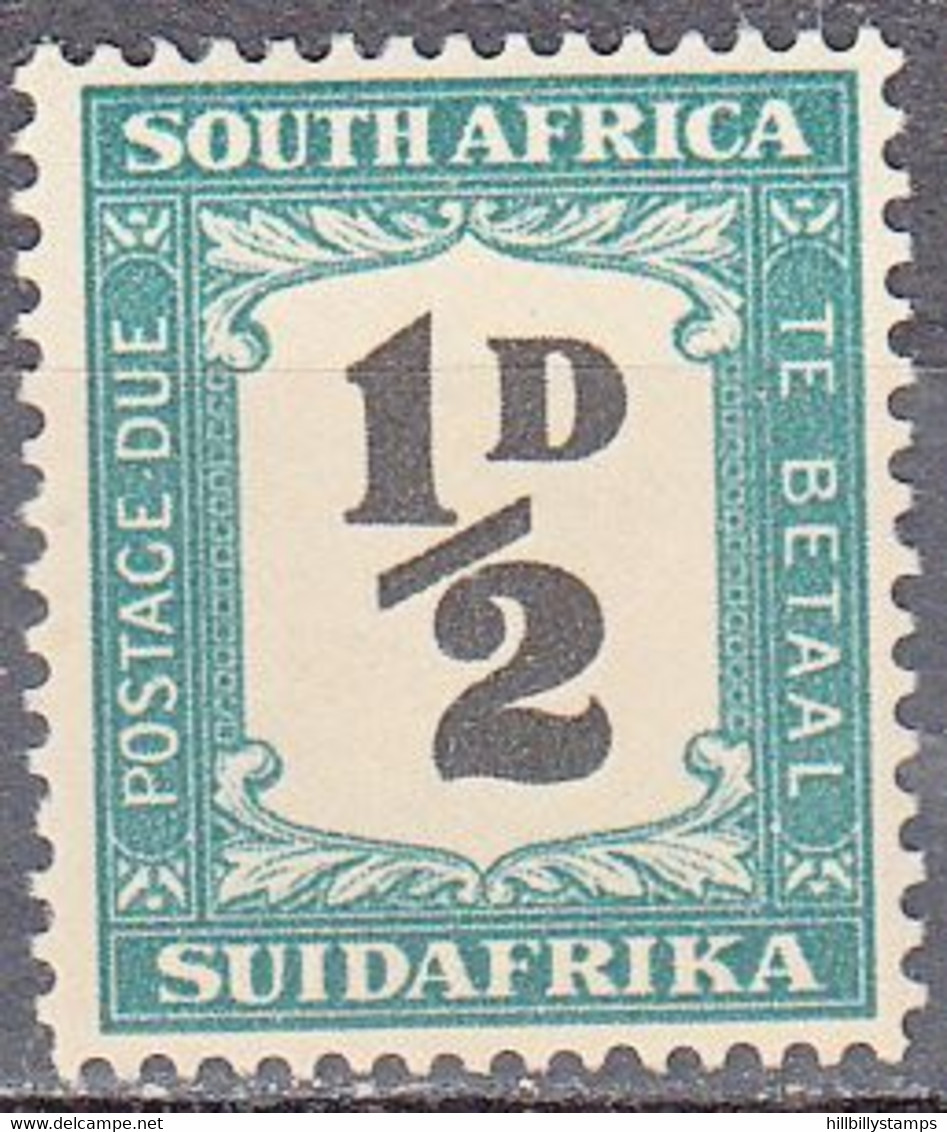 UNION OF SOUTH AFRICA  SCOTT NO J34  MINT HINGED  YEAR  1948 - Segnatasse