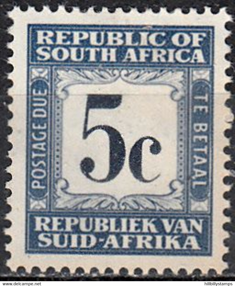 UNION OF SOUTH AFRICA  SCOTT NO J59  MINT HINGED  YEAR  1961  WMK 330 - Strafport