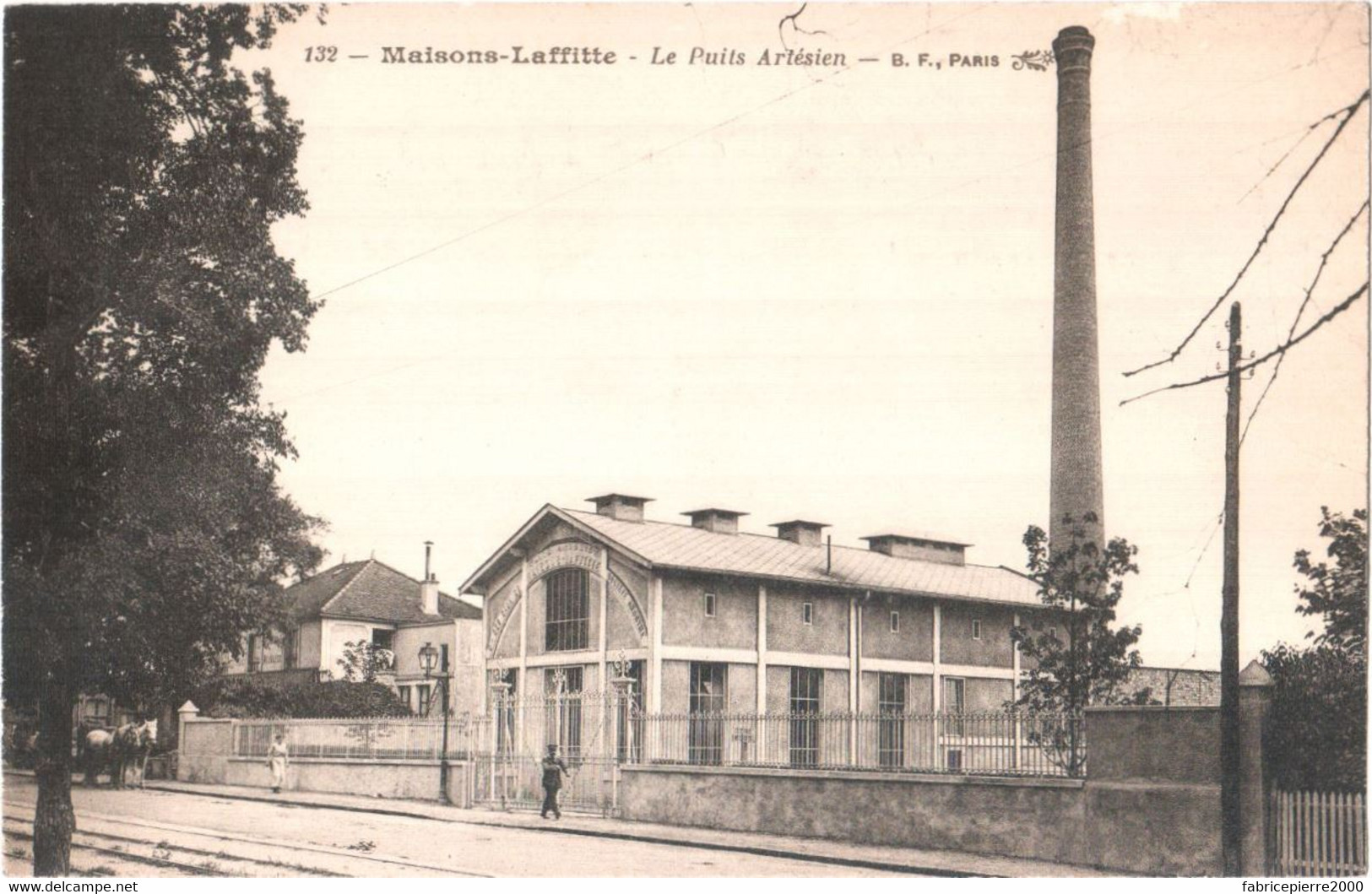 CPA 78 (Yvelines) Maisons-Laffitte - Le Puits Artésien TBE - Water Towers & Wind Turbines
