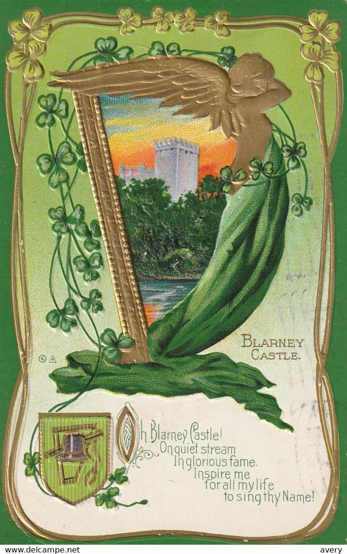 St. Patrick's Day  Oh Blarney Castle!  On Quiet Stream In Glorious Fame  Inspire Me For All My Life To Sing Thy Name! - Saint-Patrick's Day
