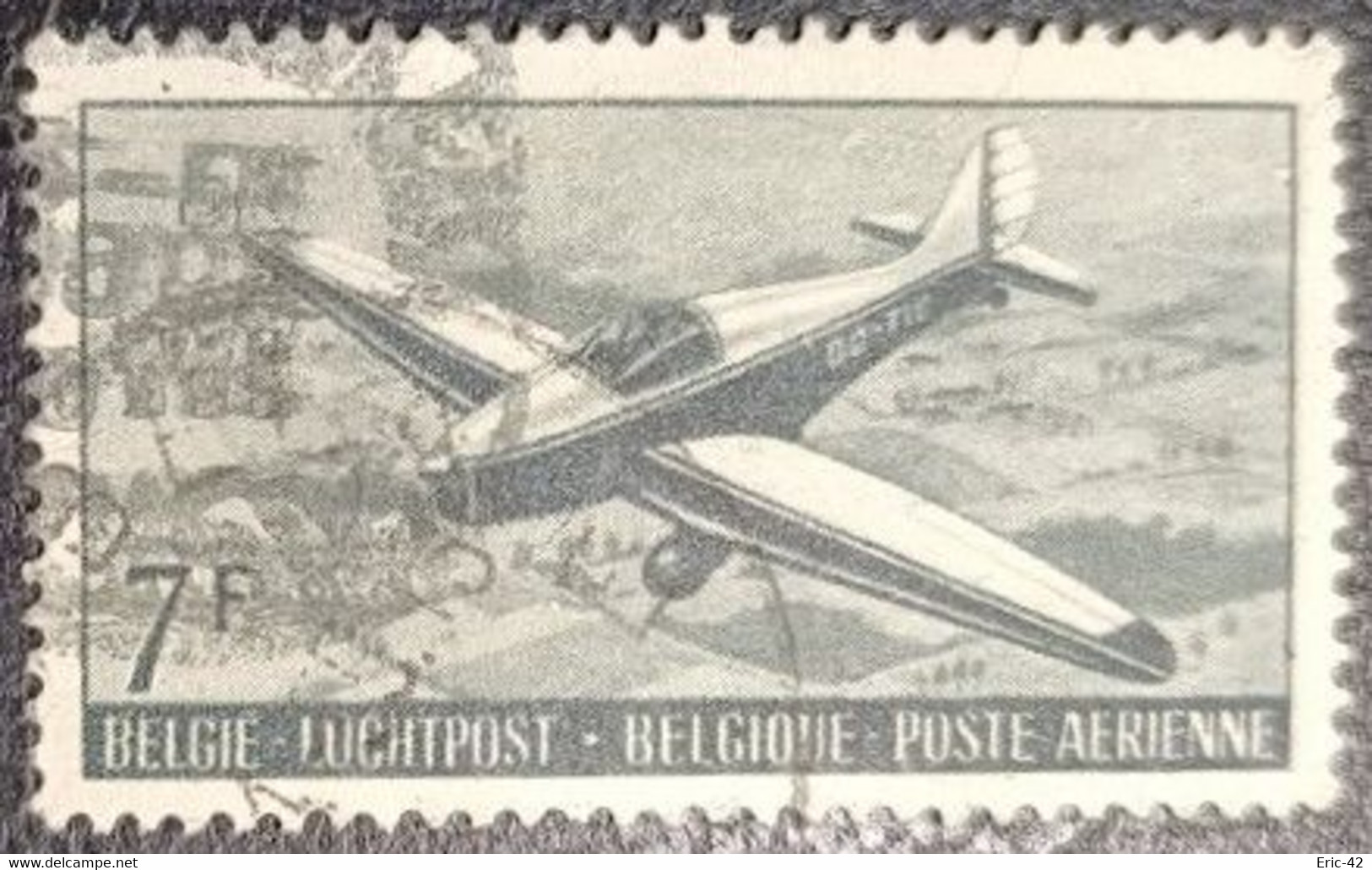 BELGIQUE POSTE AERIENNE N° 29 OBLITERE - Usados