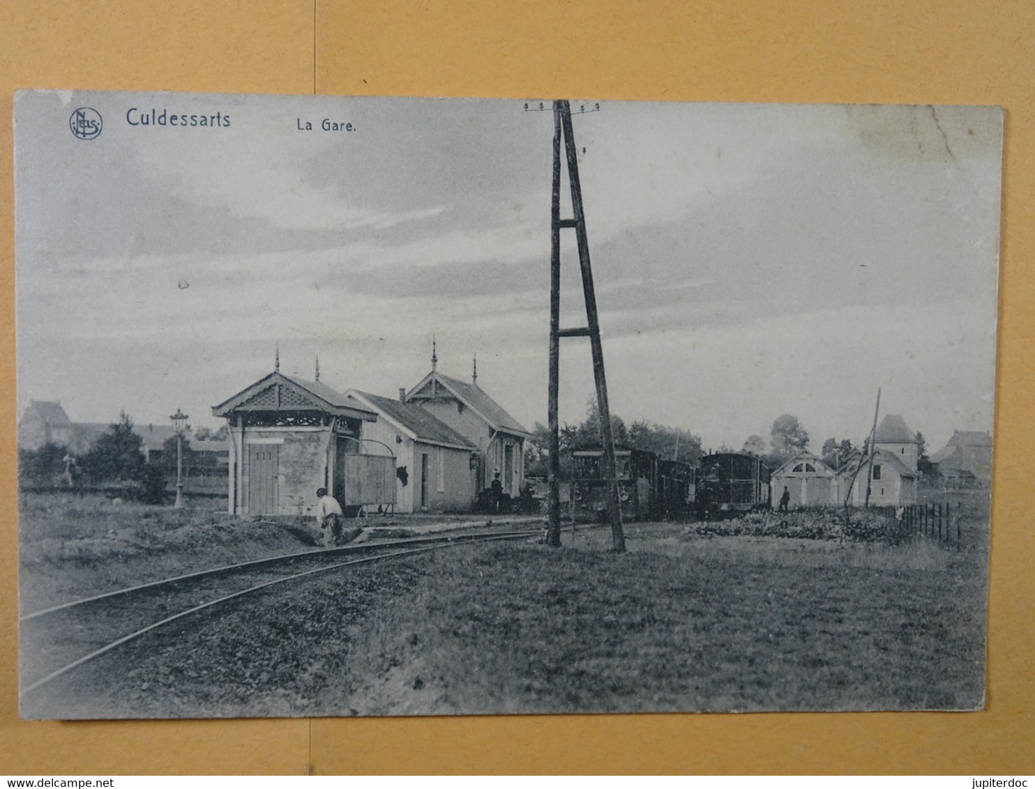 Culdessarts La Gare (tram à Vapeur, Stoomtram) - Cul-des-Sarts