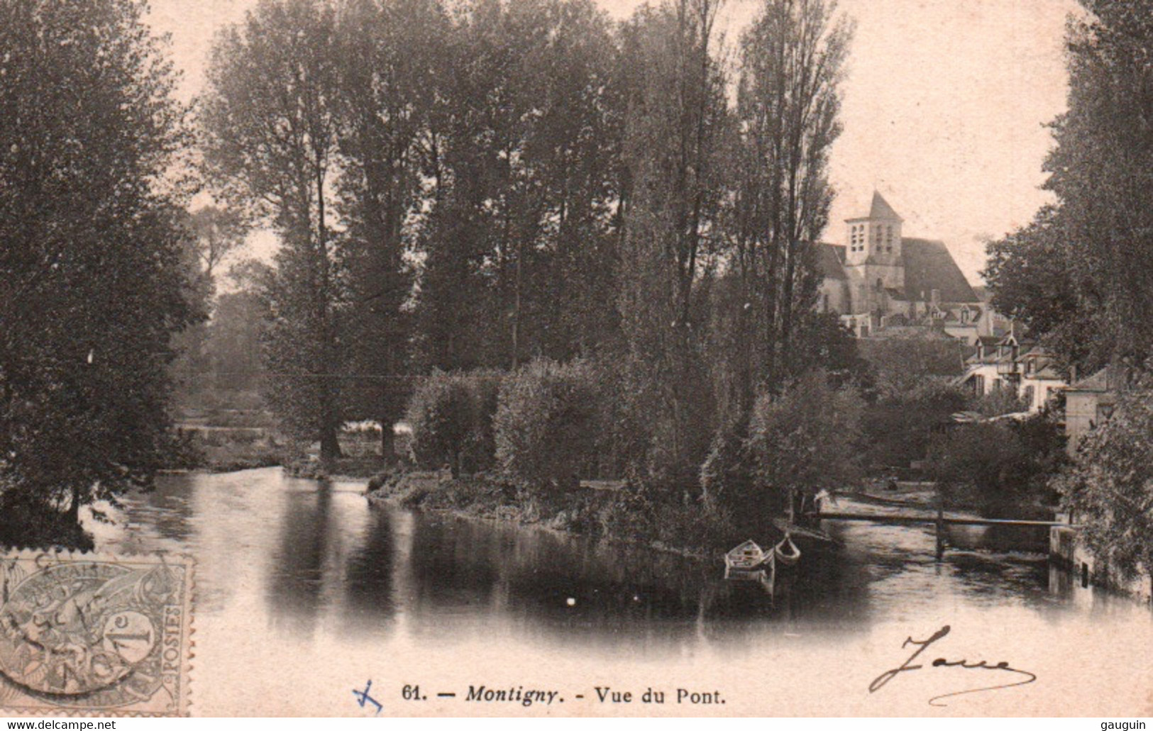 CPA - MONTIGNY - Vue Du Pont - Edition ? - Montigny Les Cormeilles