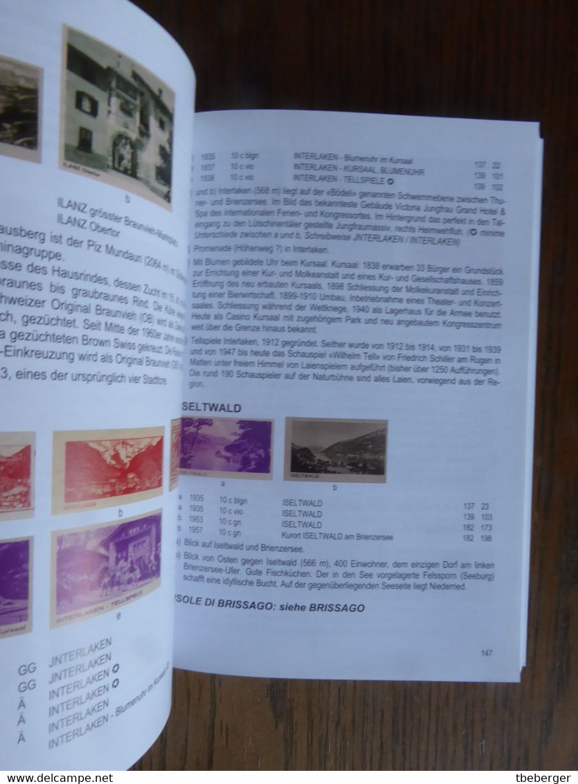 Schlunegger, Bildpostkarten Schweiz 1924-1964 Motivhandbuch - Interi Postali