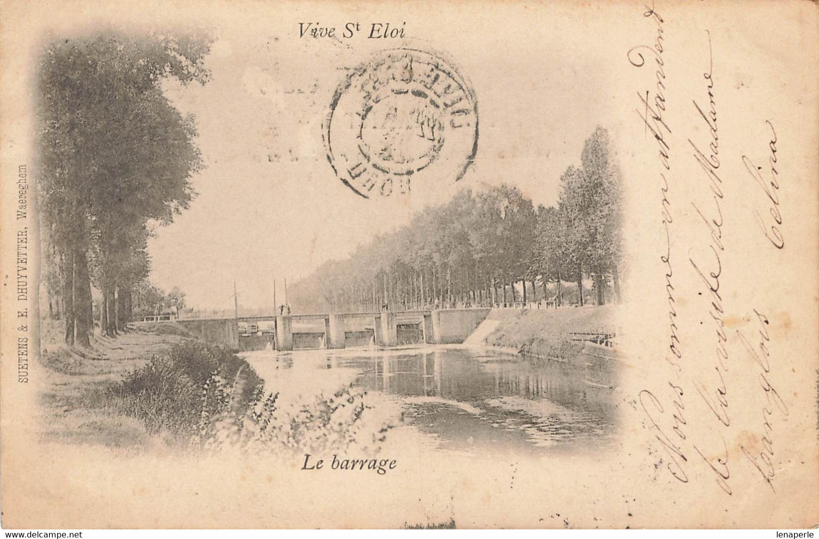 C1803 Vive St Eloi  Le Barrage , St Eloois Vijve - Waregem