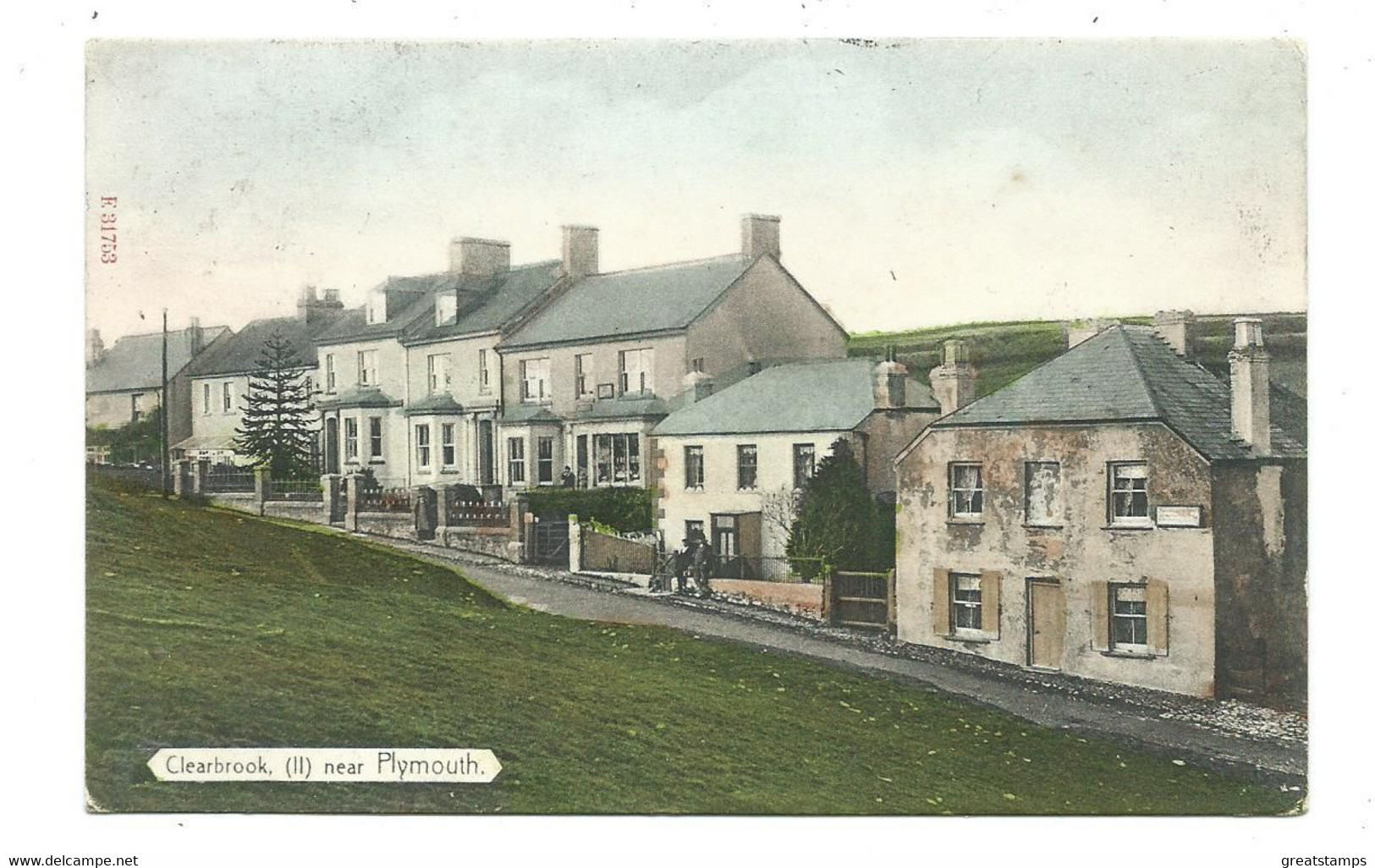 Devon  Postcard  Clearbrook Nr. Plymouth Stengel Postmark Cds Clearbrook Yelverton. - Dartmoor