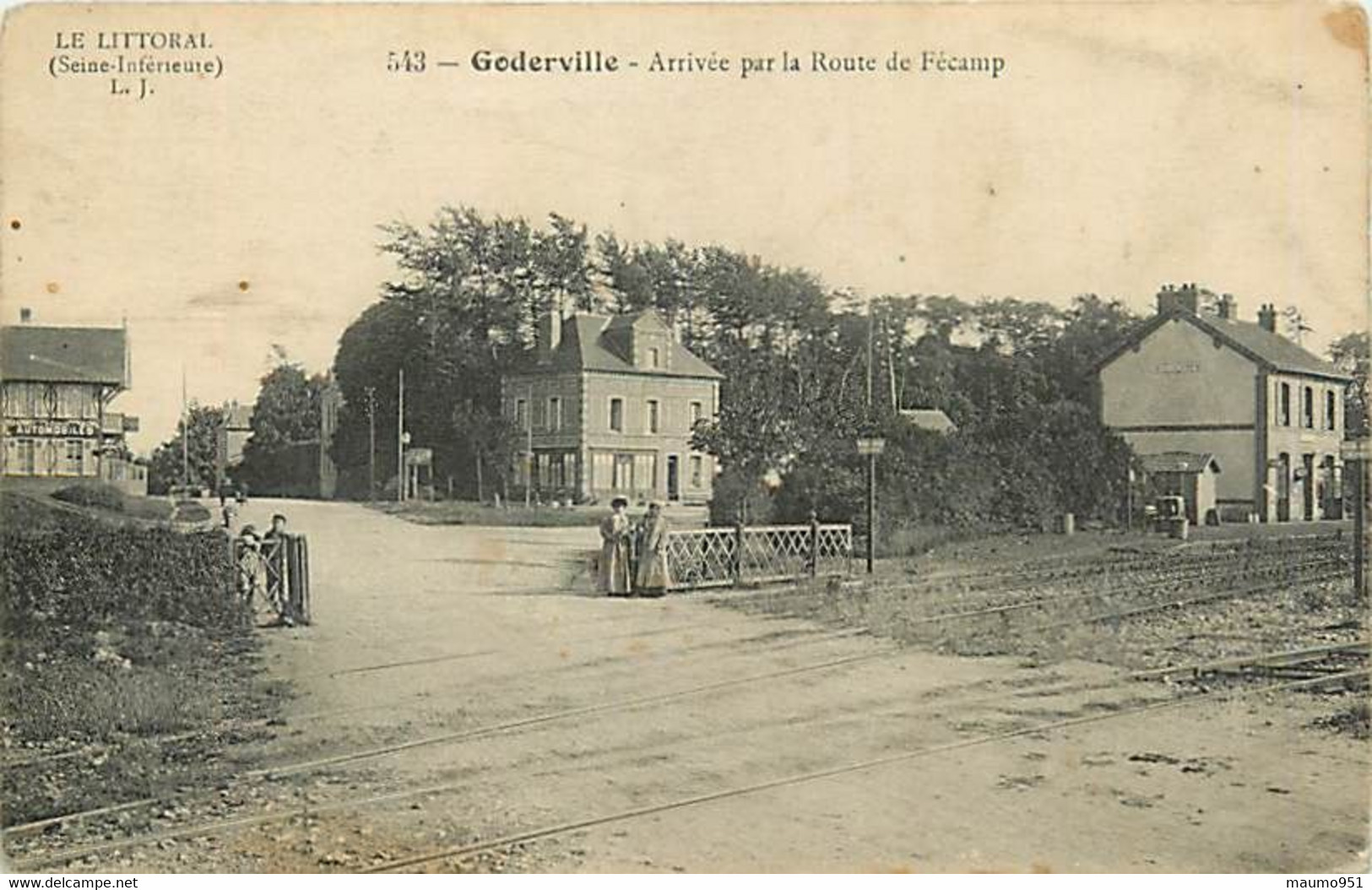 76 GODERVILLE - Arrivée Par La Route De Fécamp - Goderville