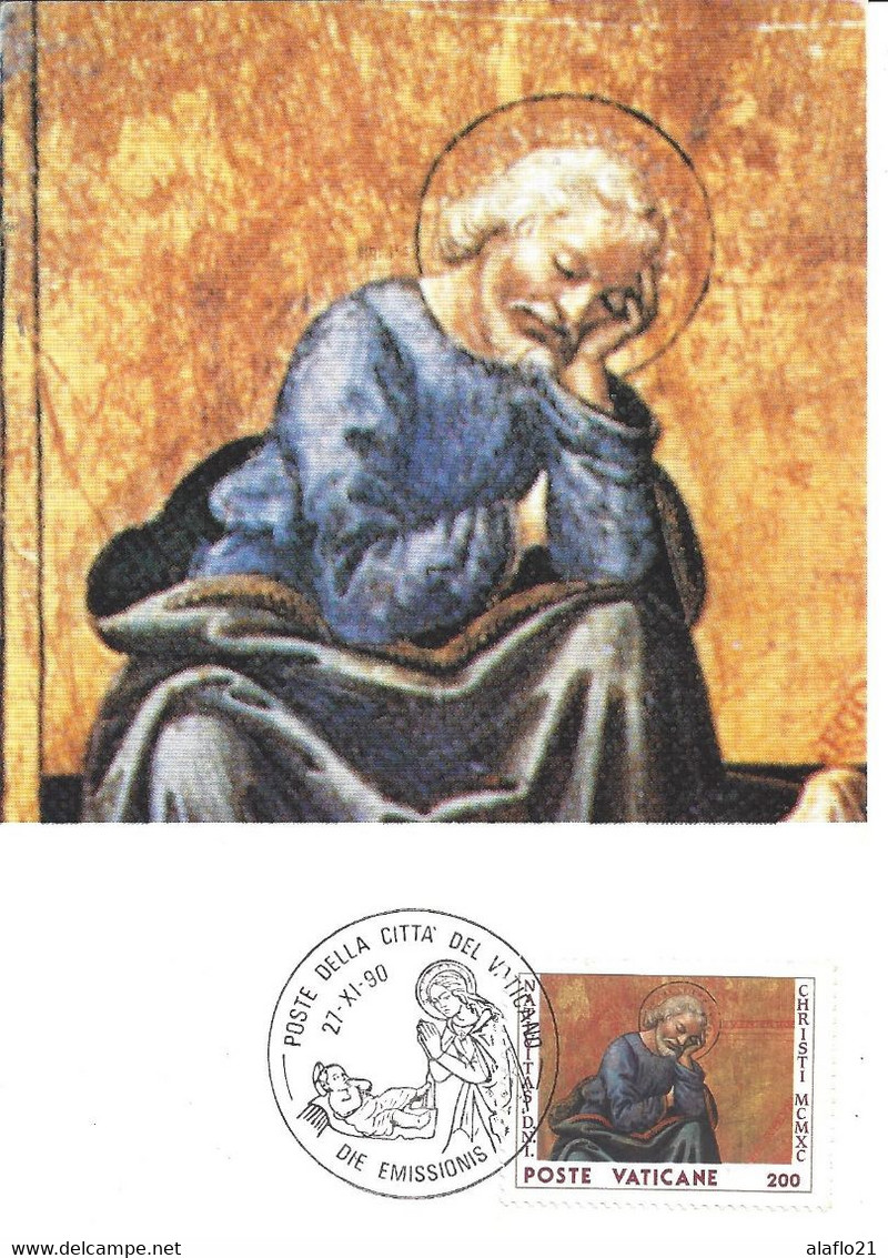 VATICAN - CARTE MAXIMUM - Yvert N° 887 - SAINT-JOSEPH - OEUVRE De MAINARDI - Cartoline Maximum