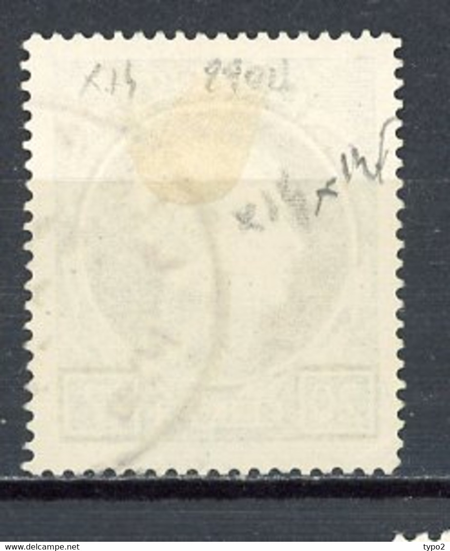 BEL -  Yv. COB  N° 290A Dentelé 14x14 1/2 (o) 20f Vert-gris Albert Ier Montenez Cote 9 Euro BE  2 Scans - 1929-1941 Grand Montenez