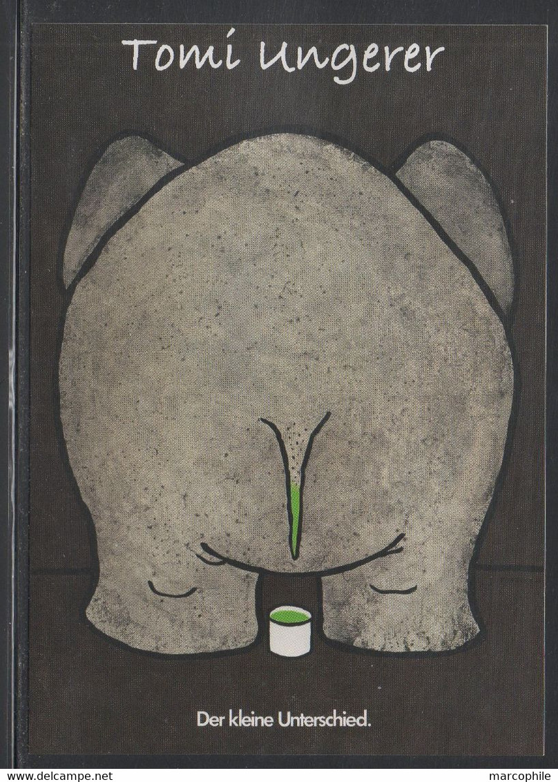 TOMI UNGERER - ELEPHANT / 2011 CARTE DU MUSEE D'OFFENBURG - ALLEMAGNE (ref 8456c) - Ungerer