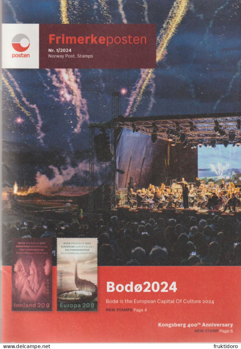 Norway Brochures Frimerkeposten 2023-2024 City Anniversaries: Arendal - Risor - Memories - Ferries - Christmas - Bodo - Collections