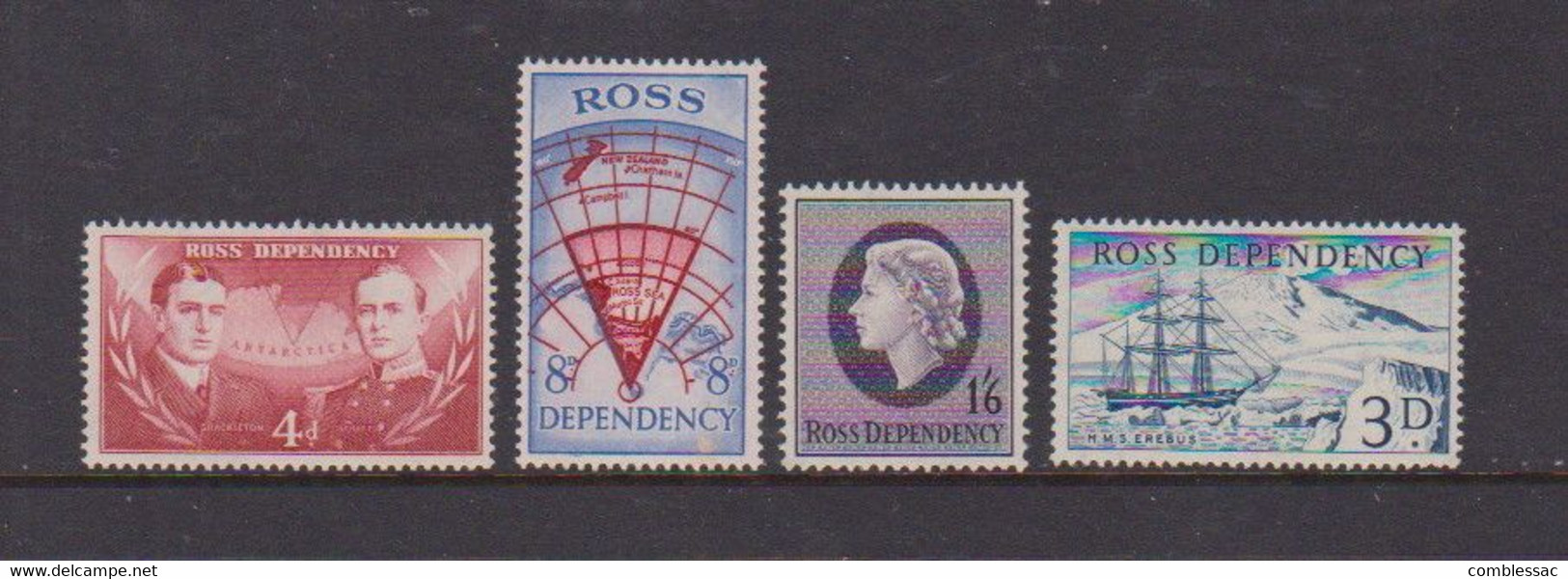 ROSS  DEPENDENCY    1957    1st  Issue    Set  Of  4    MNH - Neufs