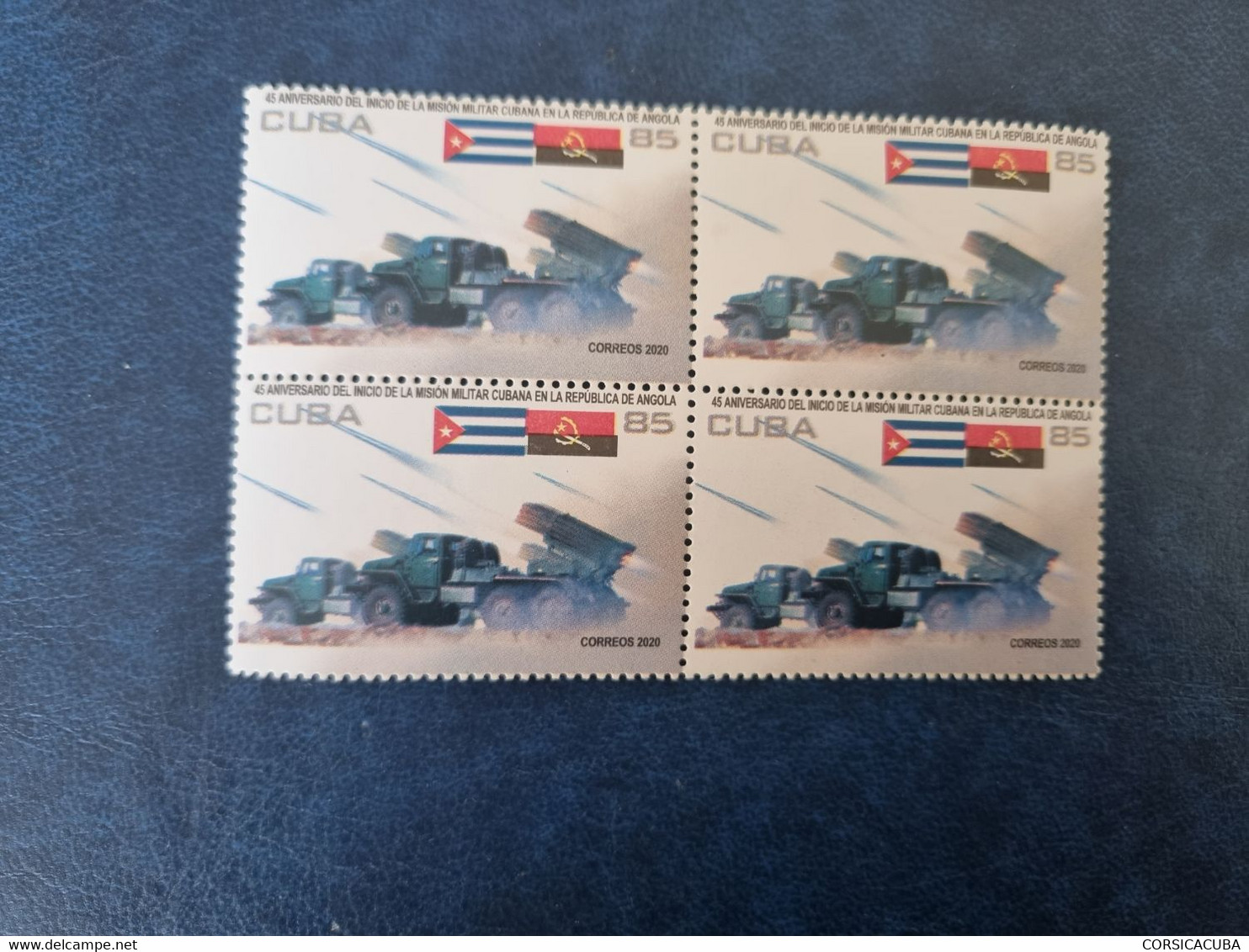CUBA  NEUF  2020   MISION  MILITAR  EN  ANGOLA  //  PARFAIT  ETAT  //  1er  CHOIX  // - Unused Stamps