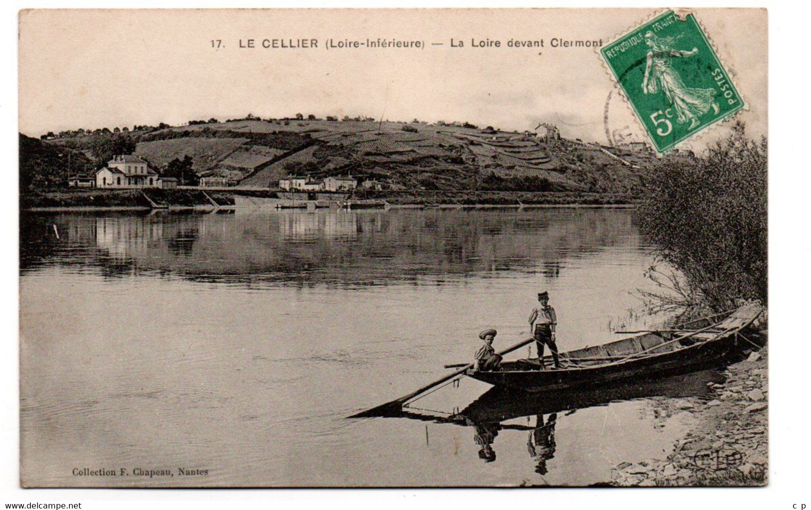 Le Cellier - La Loire Devant Clermont   - CPA  °J - Le Cellier