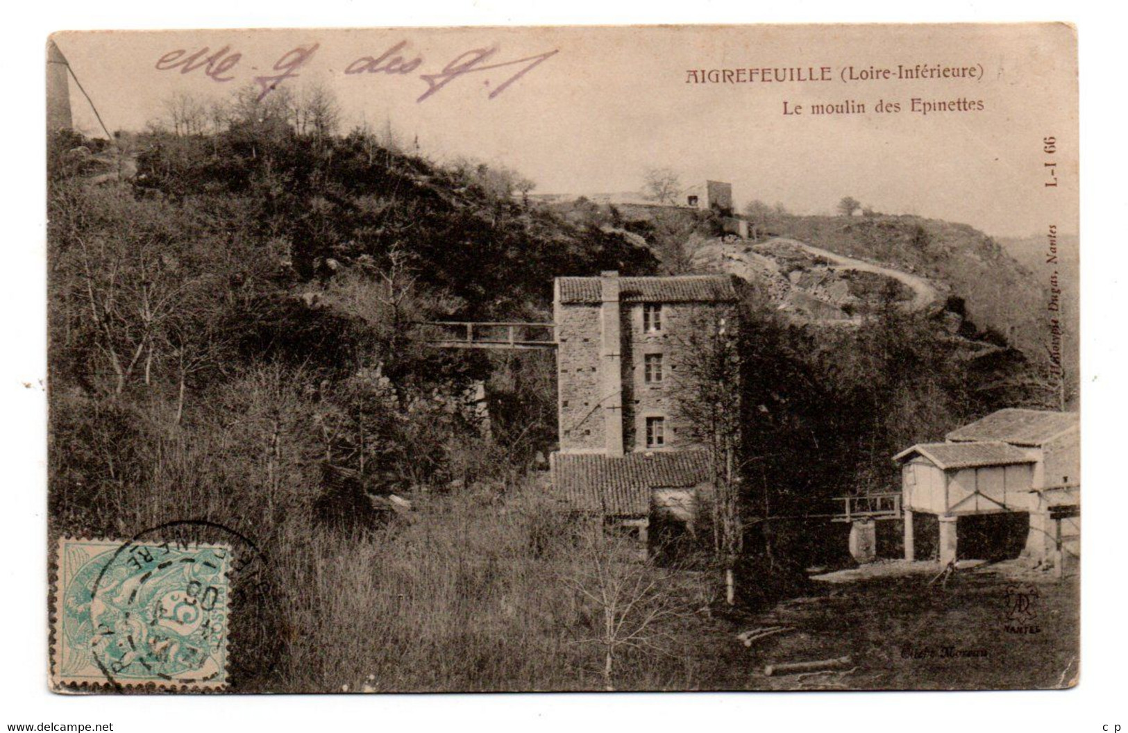 Aigrefeuille Sur Maine - Moulin Des Epinettes  - CPA  °J - Aigrefeuille-sur-Maine